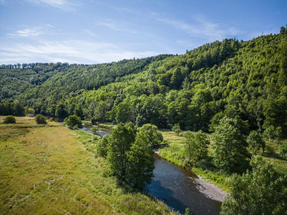 Bills Lodge, Le Plaisir De La Riviere A 2 Minutes Du Centre! La-Roche-en-Ardenne Eksteriør bilde